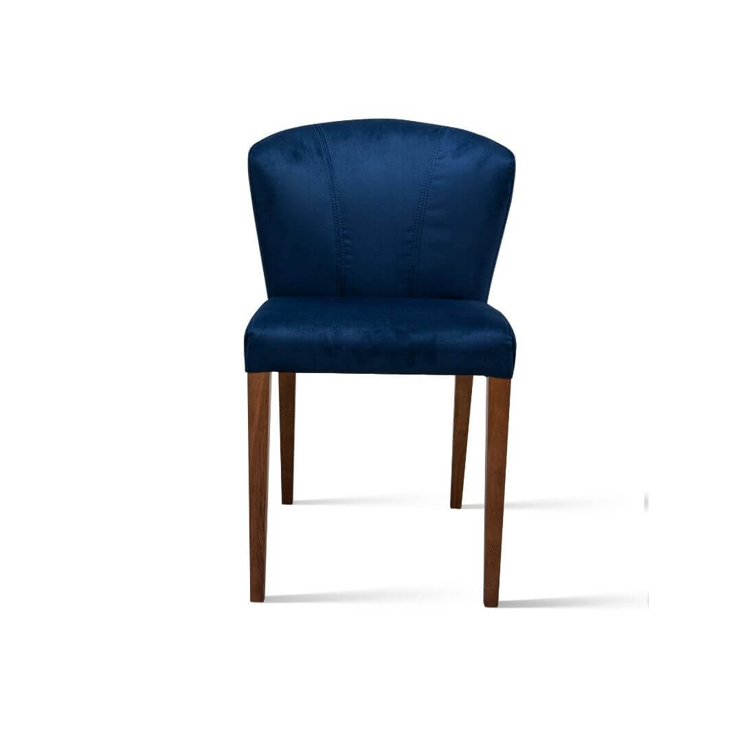Krzesło ROMA Komfort granatowe w tkaninie